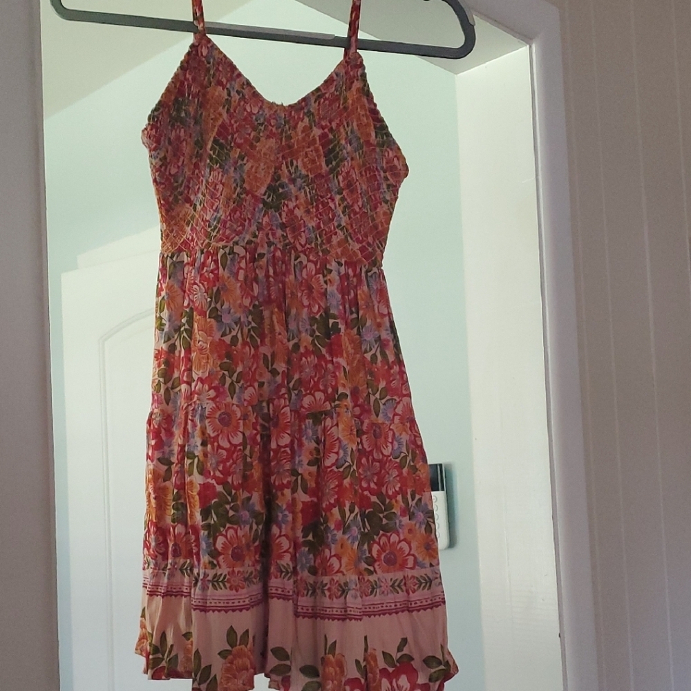 Angie Multicolor Floral Dress